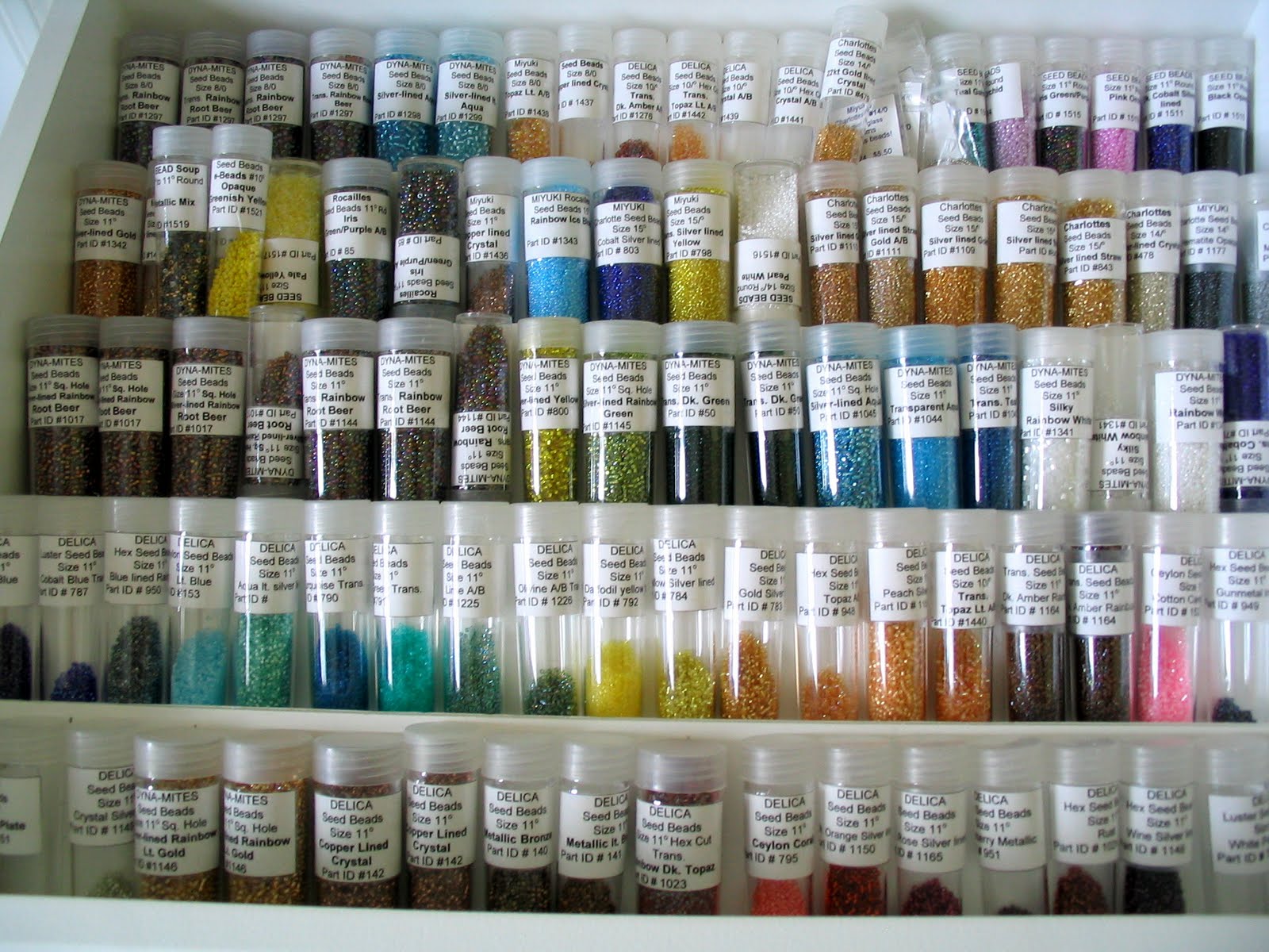 A Beader's Blog A Special Drawer for Seed Beads