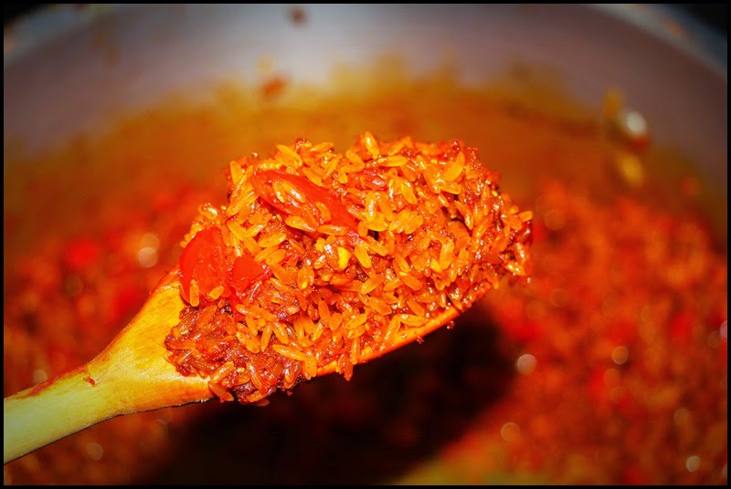 MediterraneanStyle "Golden" RiceandBeans