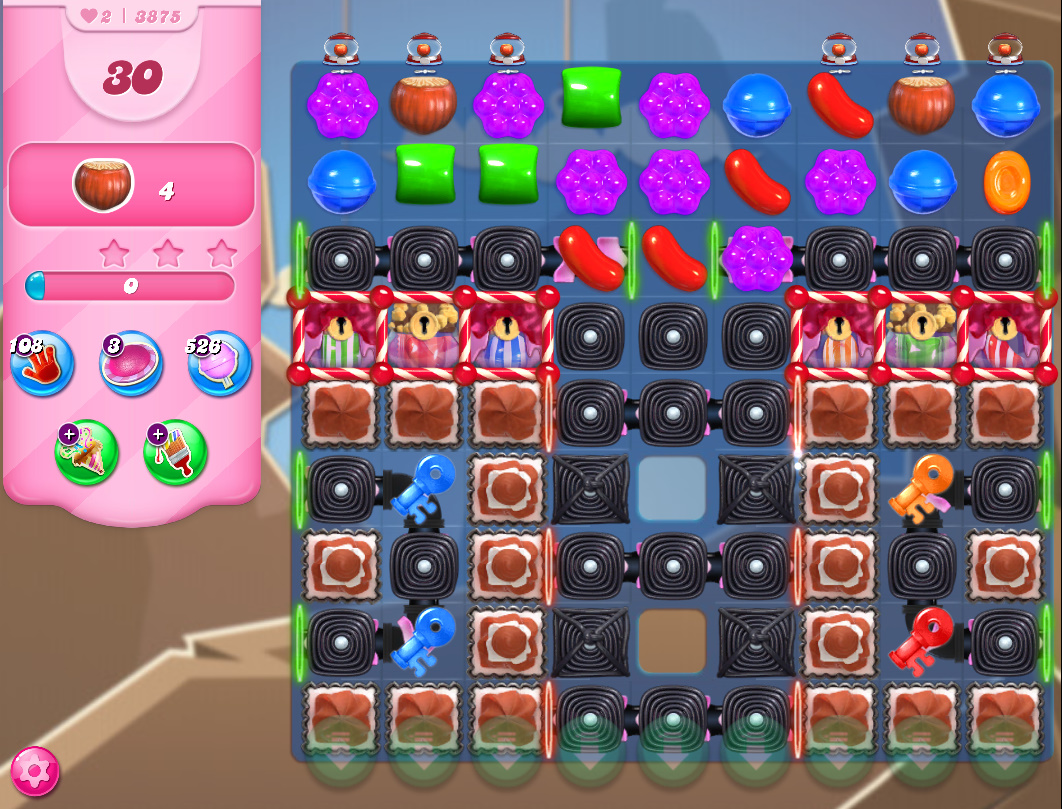 Candy Crush Saga level 3875
