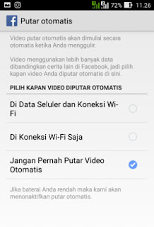 Cara cepat menonaktifkan auto play video facebook Cara Mudah Menonaktifkan Auto Play Video di Facebook