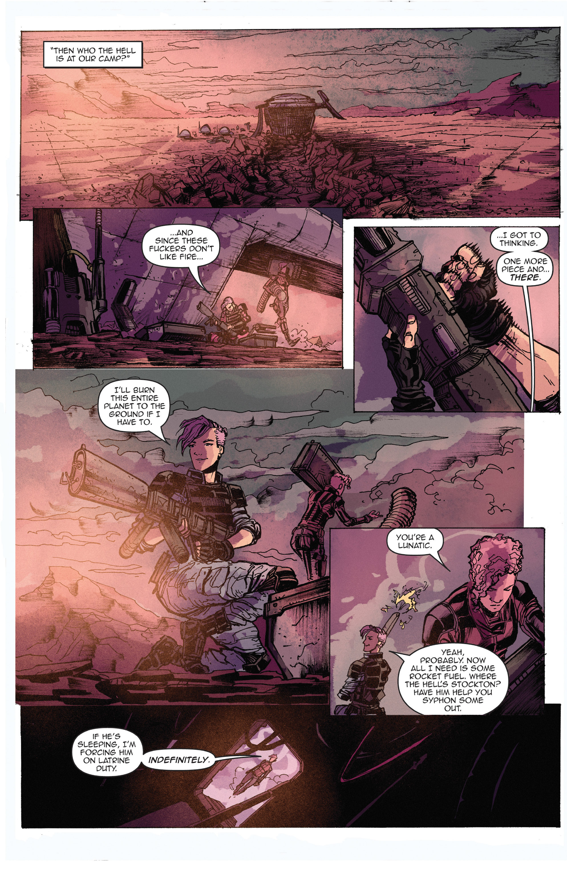 Read online Roche Limit: Clandestiny comic -  Issue #3 - 16