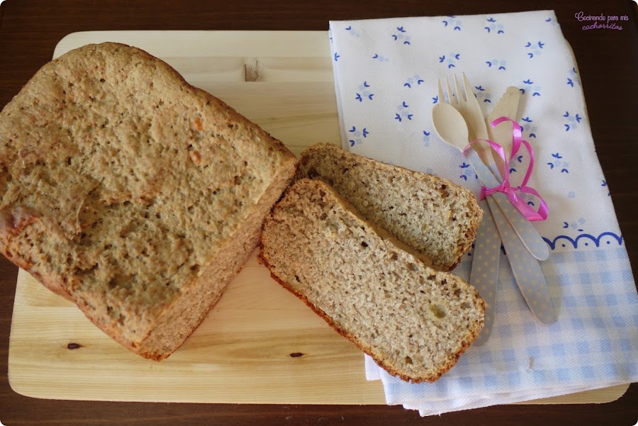 Pan de espelta con centeno en