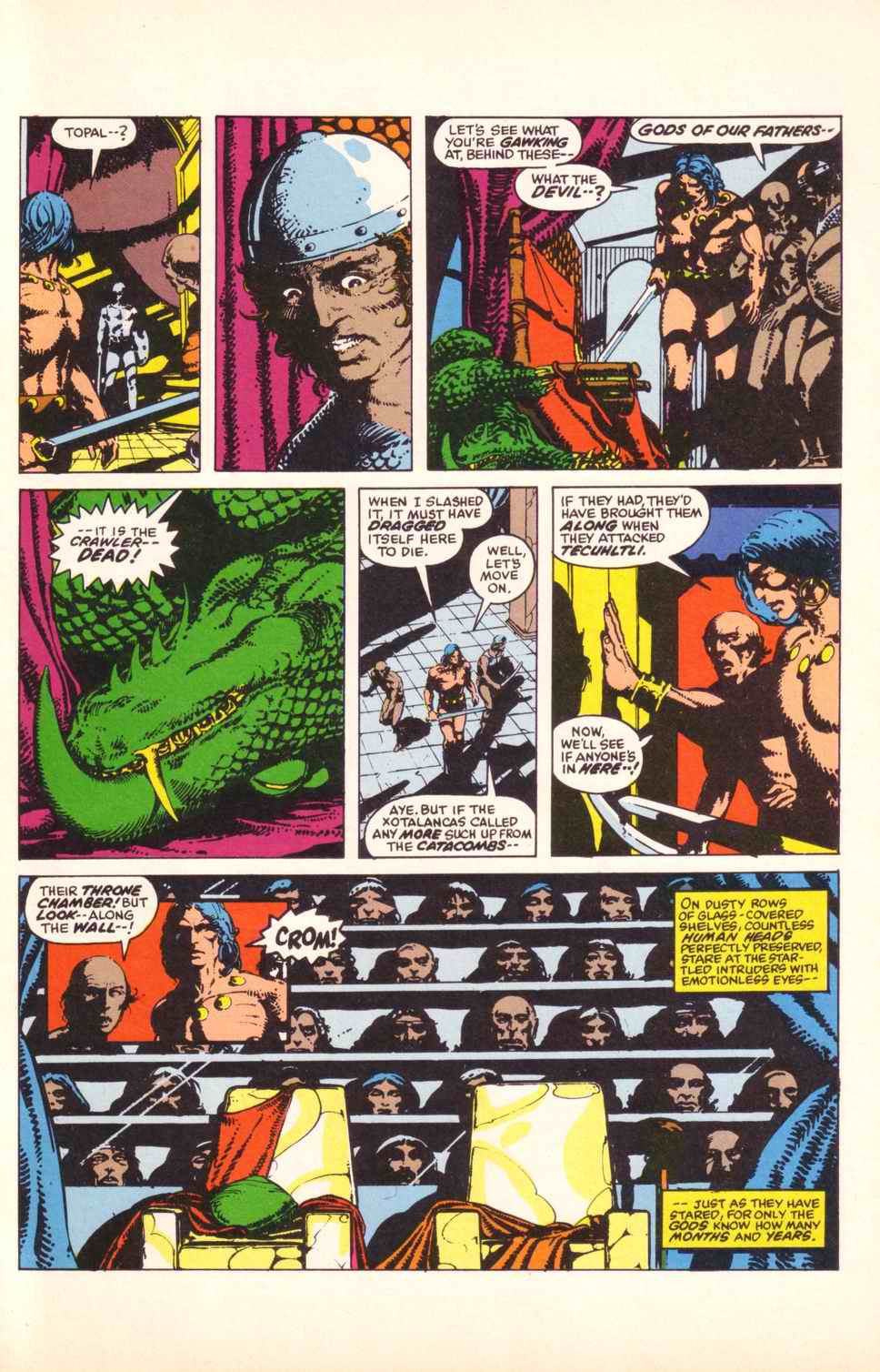 Read online Robert E. Howard's Conan the Barbarian comic -  Issue # Full - 45