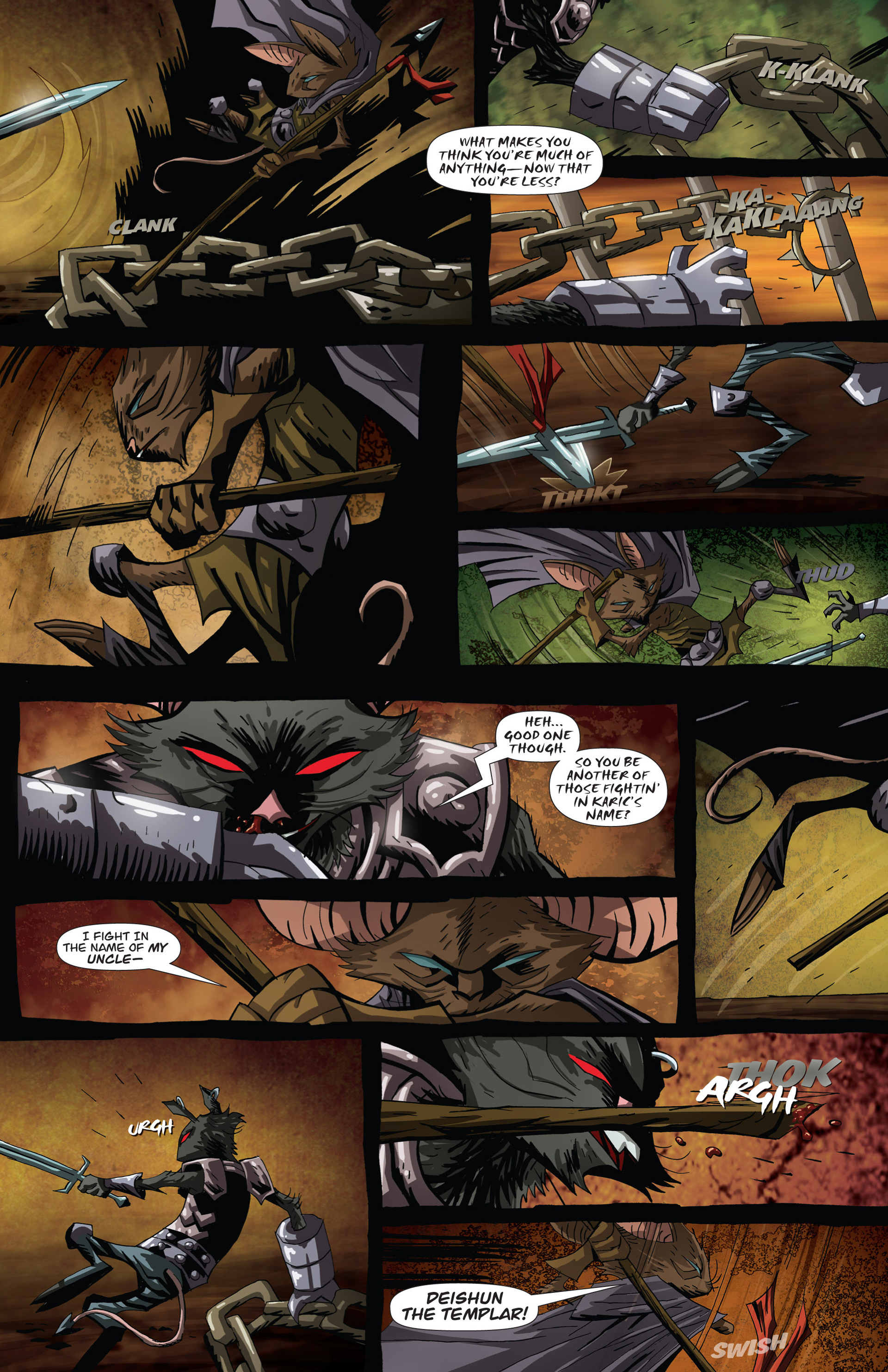 The Mice Templar Volume 4: Legend issue 7 - Page 15