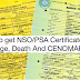 Steps on How to get NSO/PSA Certificate Online – Birth, Marriage, Death And CENOMAR in the Philippines