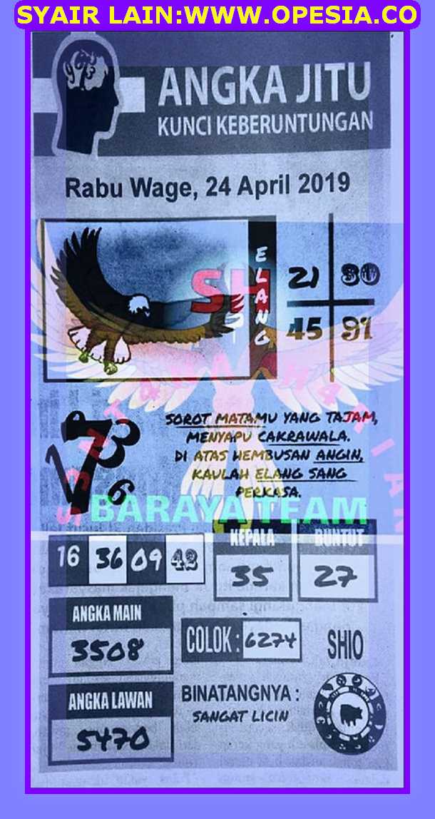 Kode Syair Sgp Rabu 24 April 2019 - Gosyair Sedia Kode Syair Sgp Ada Kode  Syair Hk