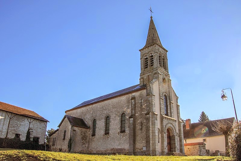 Art Sacré du XIXème Siècle SAINT CAPRAIS (03) Eglise Saint Caprais