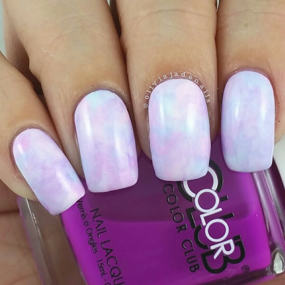 Color Club Pop Wash Collection - Nail Art by Olivia Jade Nails