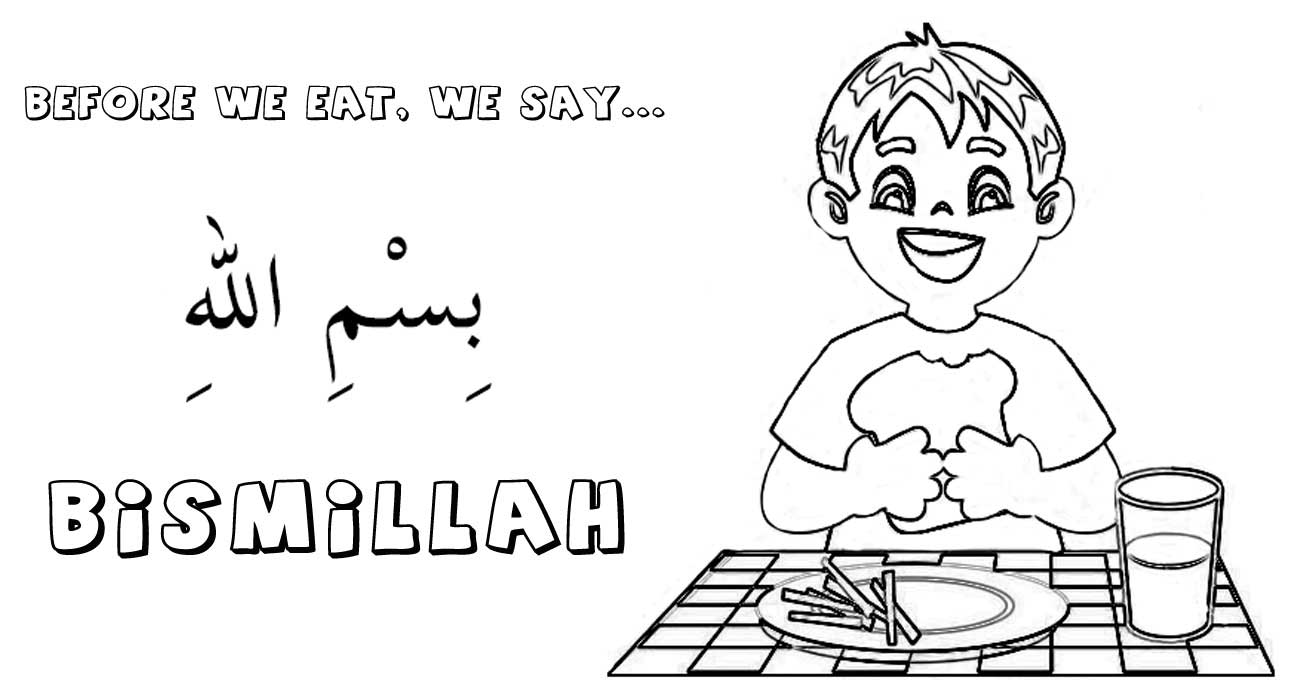 Free coloring pages of islamic design