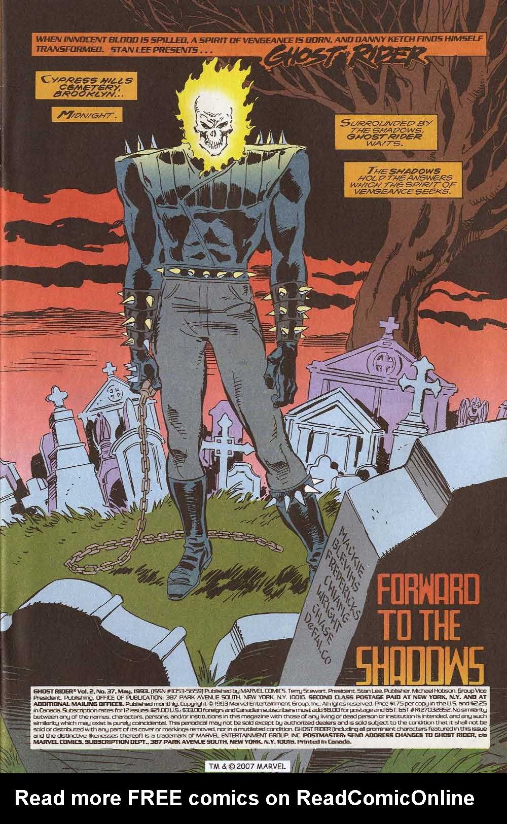Ghost Rider (1990) Issue #37 #40 - English 3