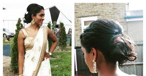 How To Style Your Hair With Saree 2019