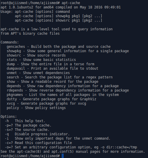 Mengenal AptCache Di Linux AJI ISMED