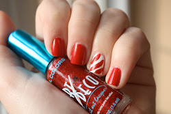 candy nails nail christmas cane stripe designs styleglow mani mama loves elegant