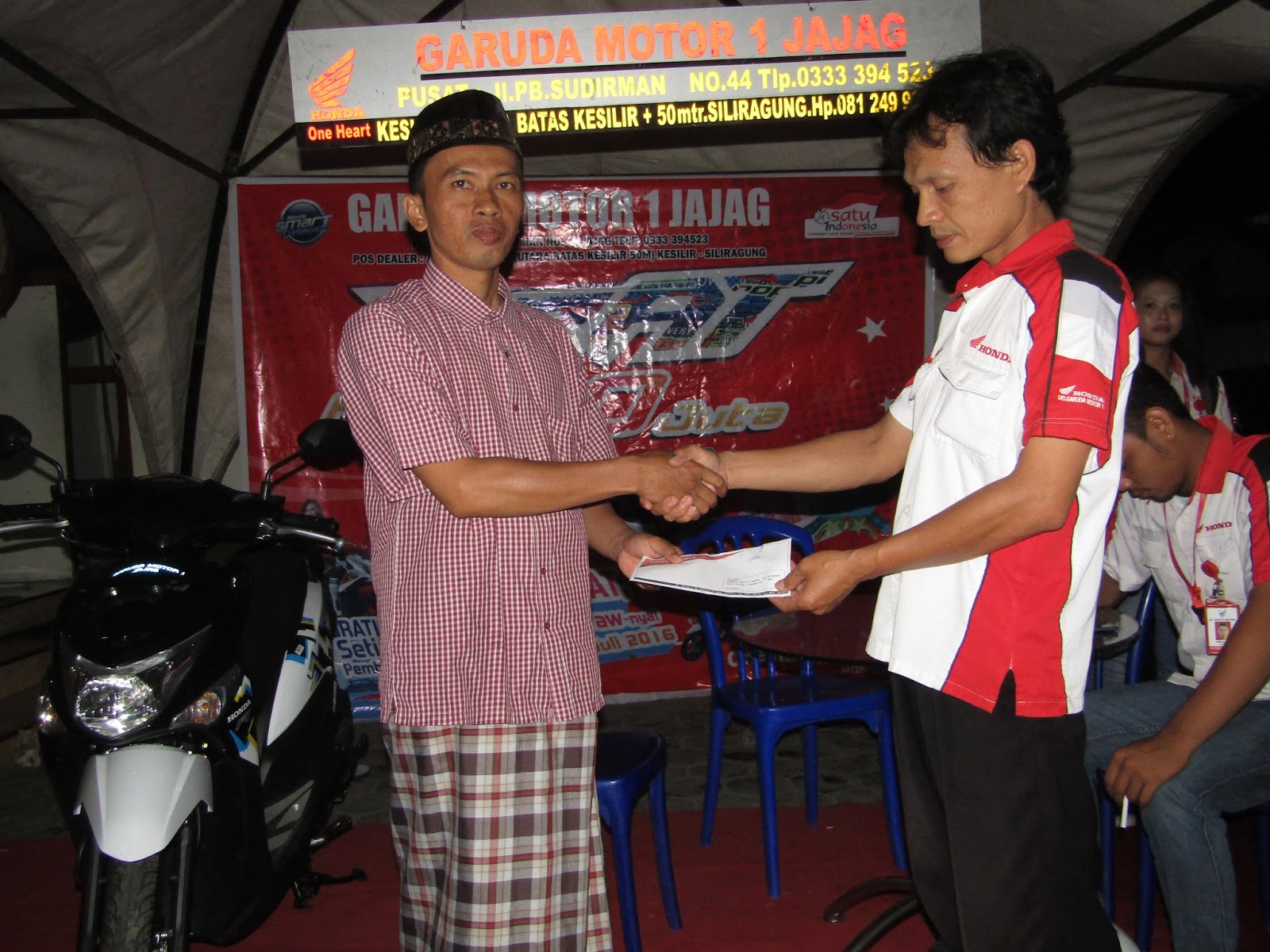 Dealer Honda Garuda Motor 1 Jajag Bagi Takjil Gratis Garuda Motor I