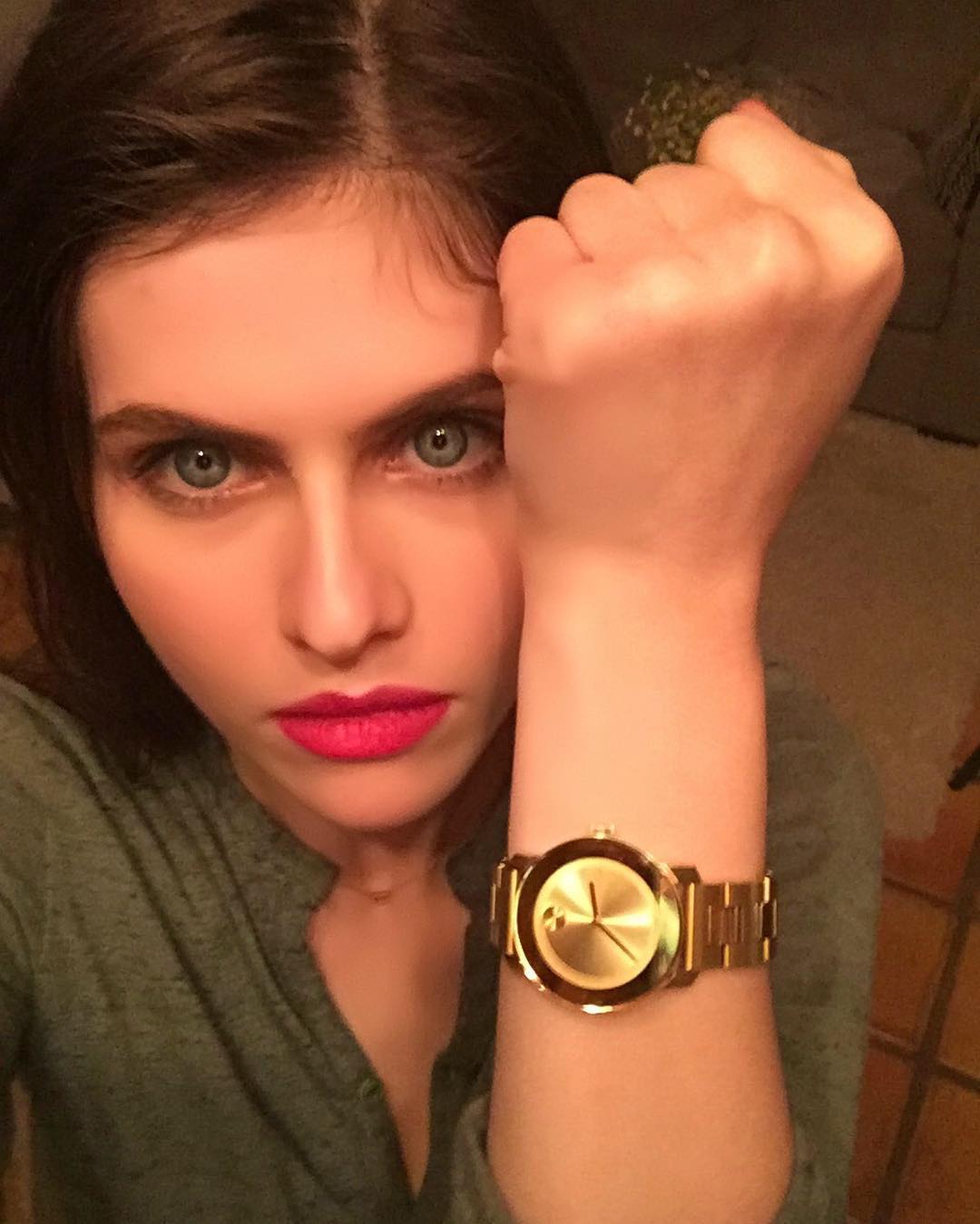 Alexandra Daddario Supports Breast Cancer Research Foundation