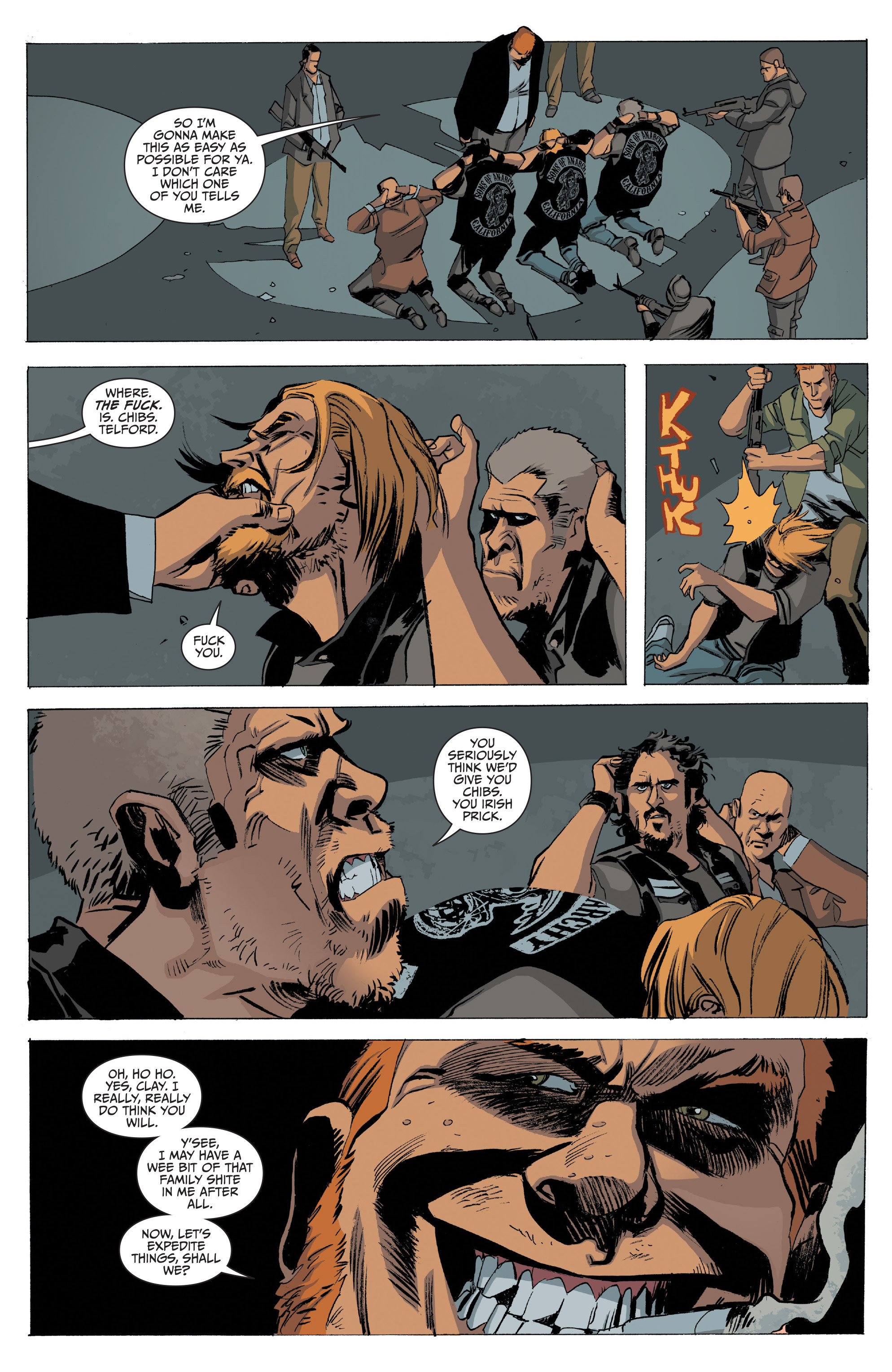 Read online Sons of Anarchy comic -  Issue #25 - 4