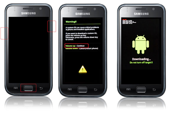 Cara Pasang CWM Pada Samsung Galaxy S GT-I9000