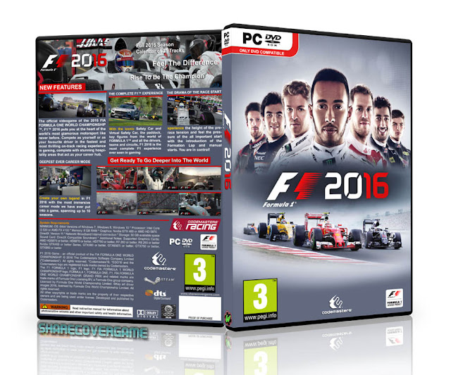 F1 2016 Cover Box