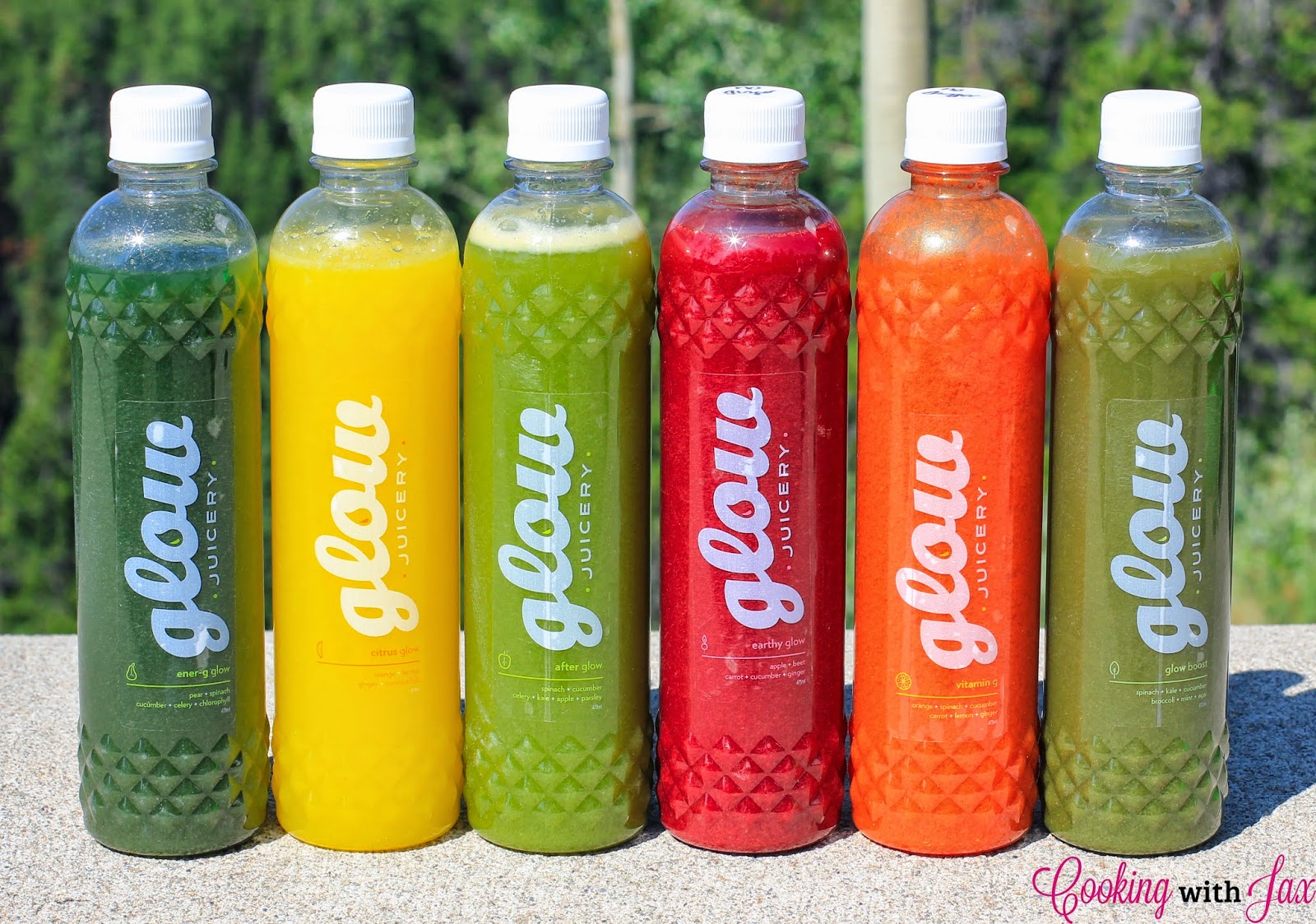 Cooking with Jax Review/Giveaway Glow 3 Day Beginner's Juice Cleanse