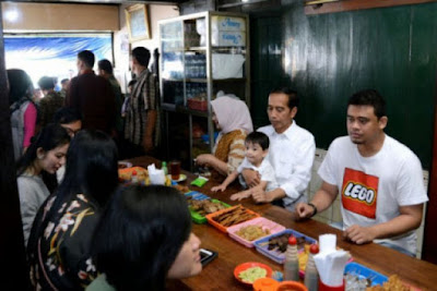 Presiden Jokowi Dodo Dan Keluarga Liburan Paskah