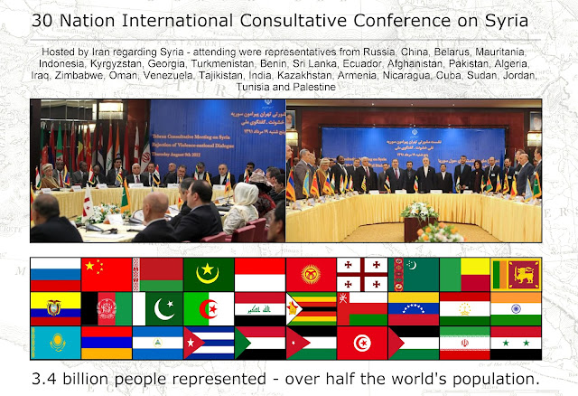 The Syrian Government is Not Isolated IranHosted30NationConferenceOnSyria