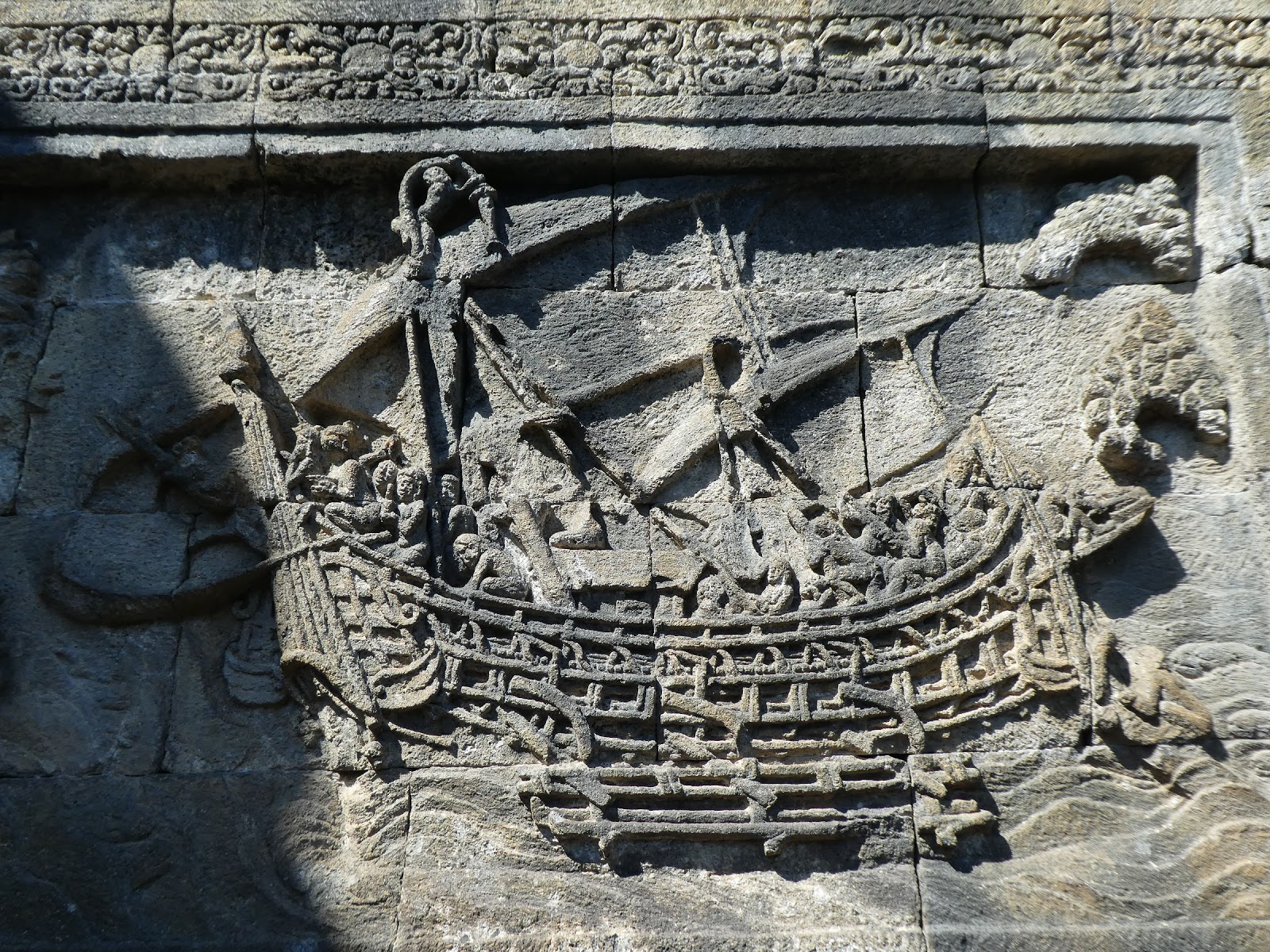 WEBS OF SIGNIFICANCE Sculptural reliefs galore at Borobudur! (Photoessay)