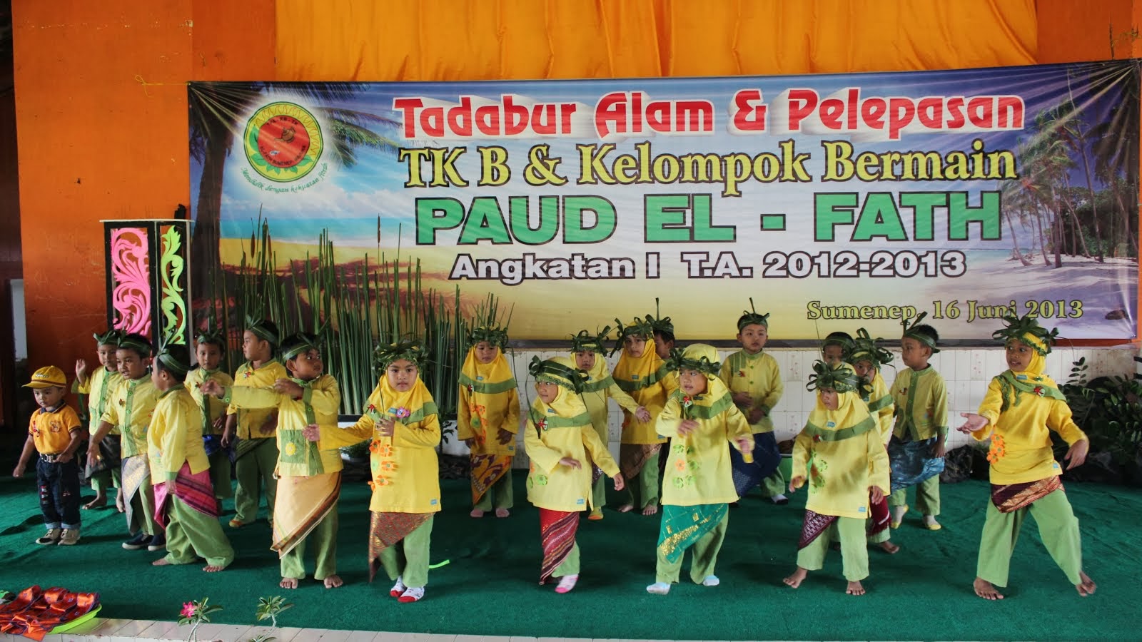 Tadabbur Alam & Pelepasan TK-B El-Fath Sumenep angkatan I T.A. 2012/2013