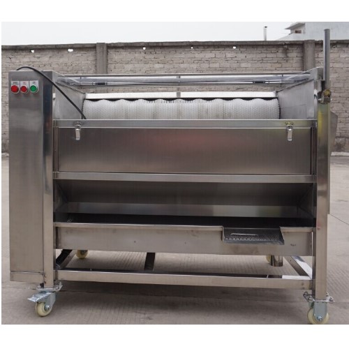 lavadora de papas pulidora