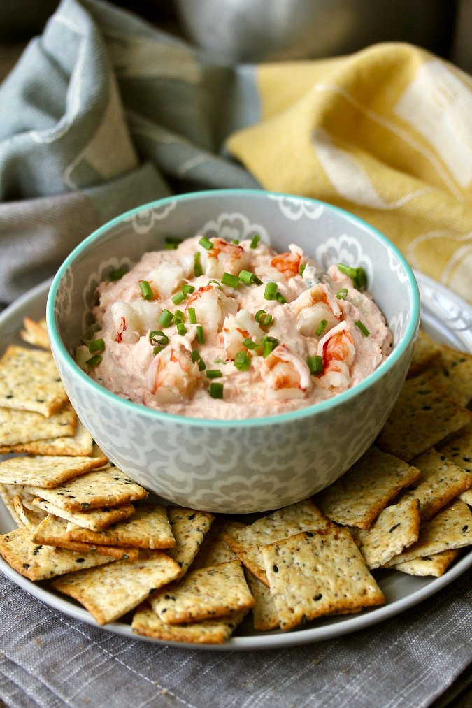 Chunky Shrimp and Smoked Salmon Spread Karen's Kitchen Stories