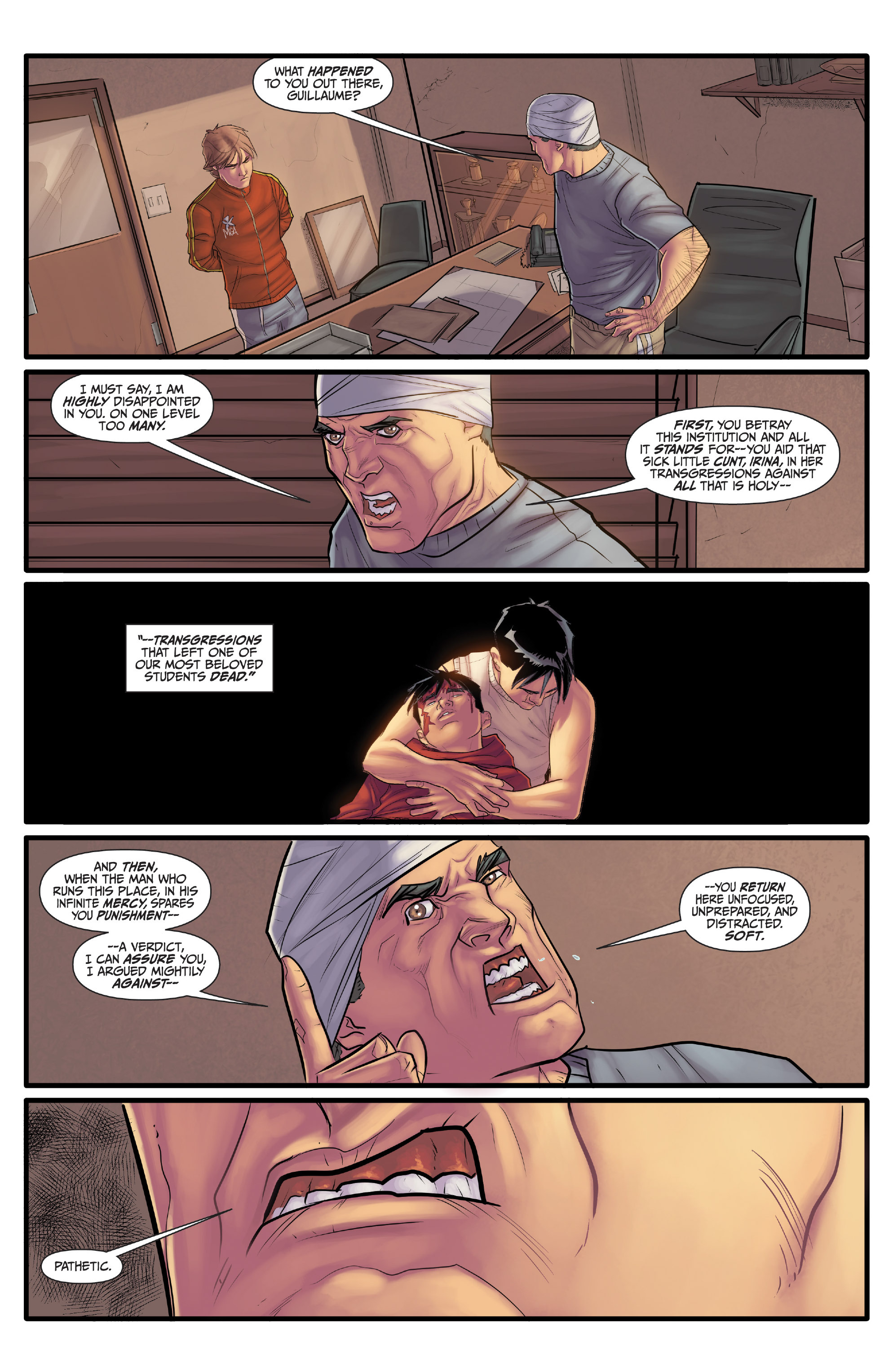 Read online Morning Glories comic -  Issue #41 - 8