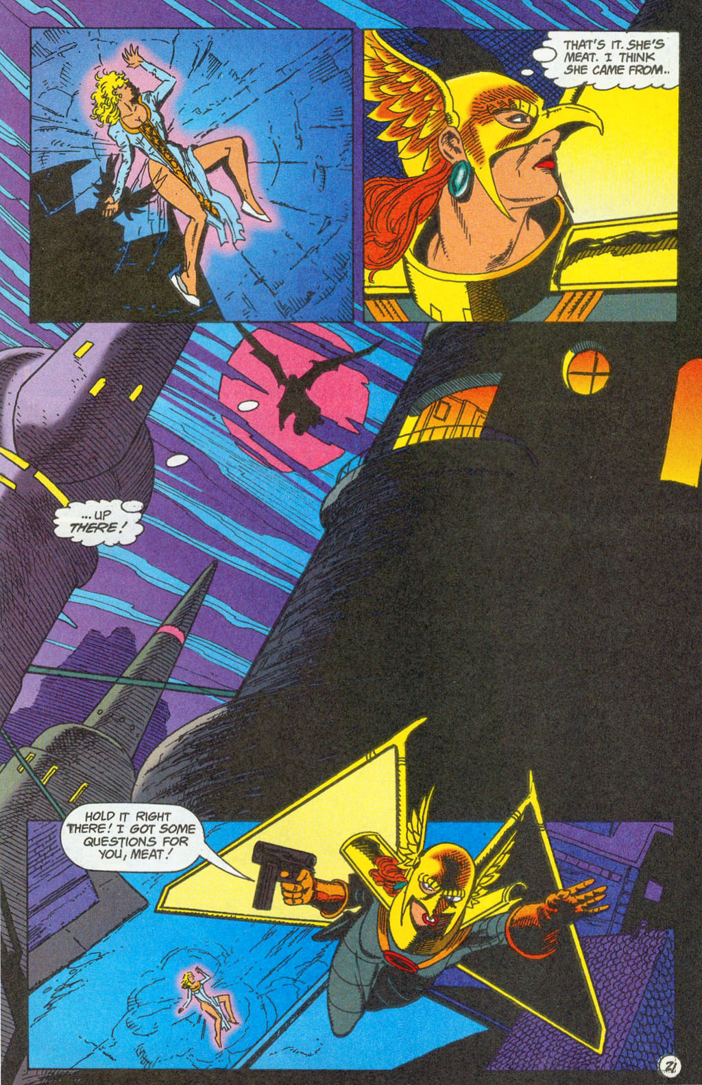 Read online Hawkworld (1990) comic -  Issue #12 - 22