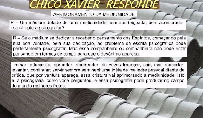 CHICO XAVIER RESPONDE-