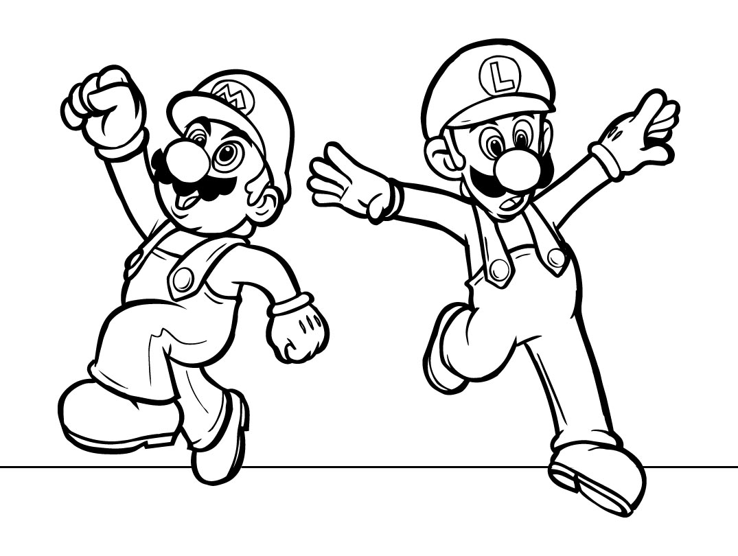 Super Mario Bros coloring pages - Coloring Pages
