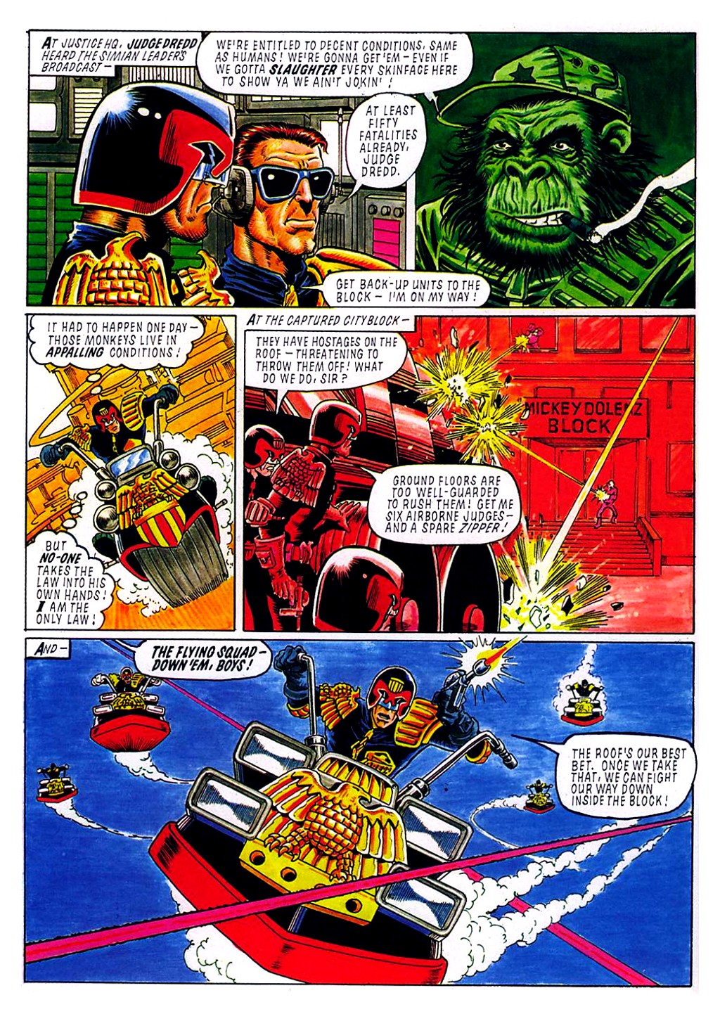 Read online Judge Dredd: The Complete Case Files comic -  Issue # TPB 3 - 266