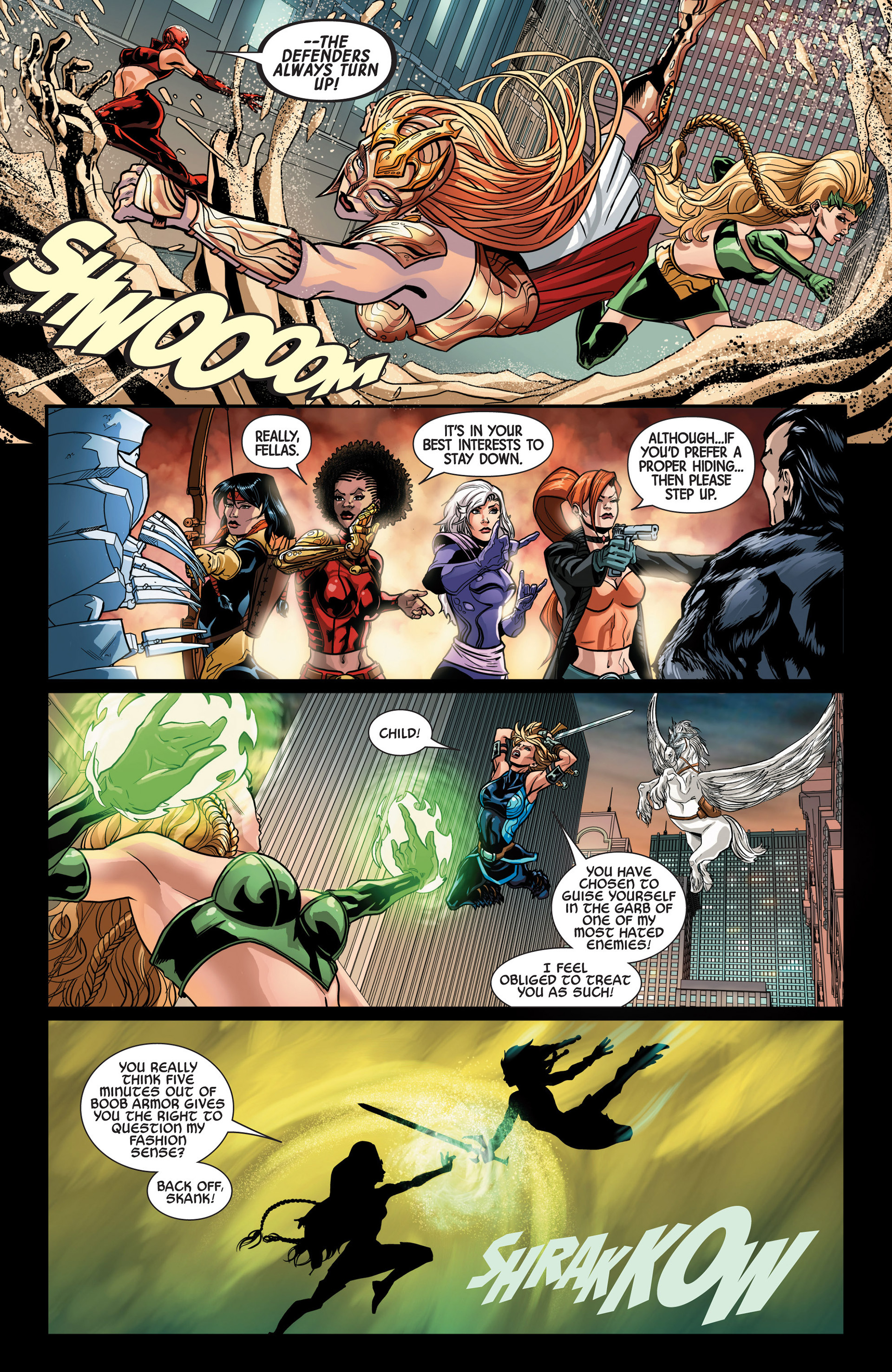 Read online Fearless Defenders comic -  Issue #9 - 13