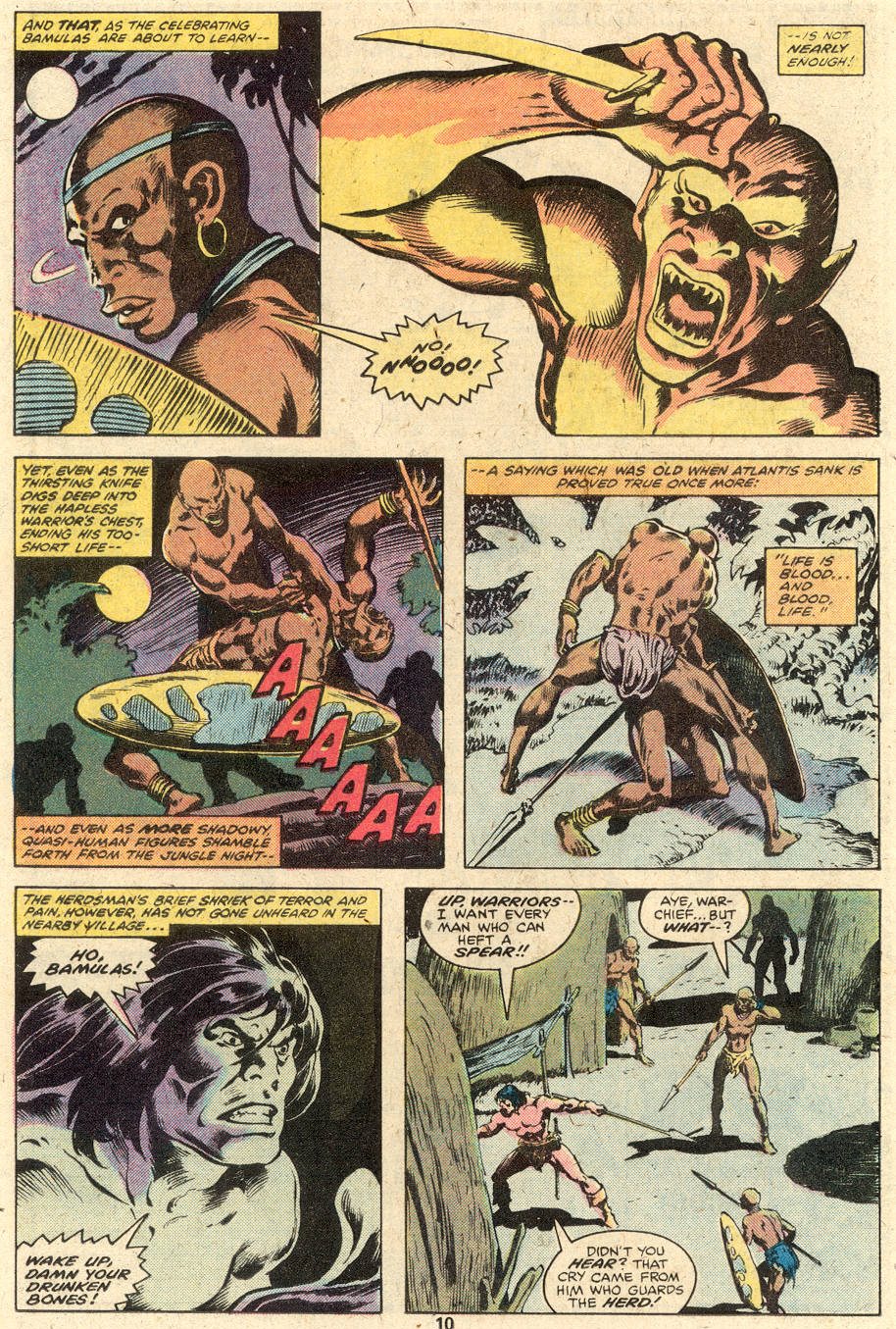 Read online Conan the Barbarian (1970) comic -  Issue #102 - 7