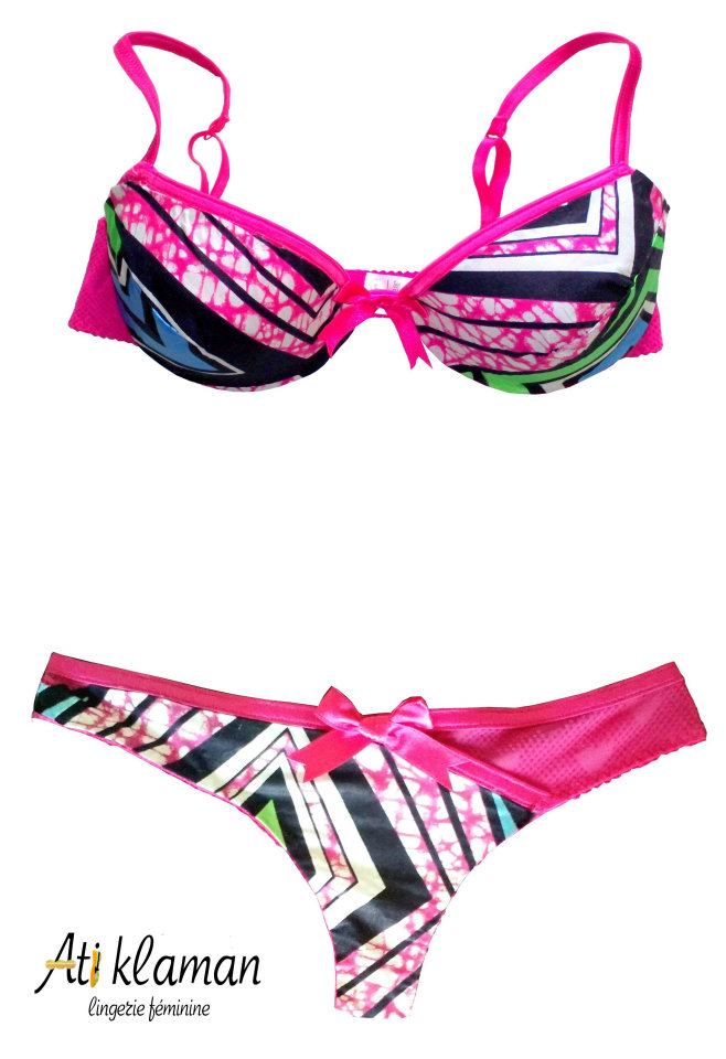 SEXY AFRICAN PRINT LINGERIE BY ATIKLAMAN | CIAAFRIQUE ™ | AFRICAN