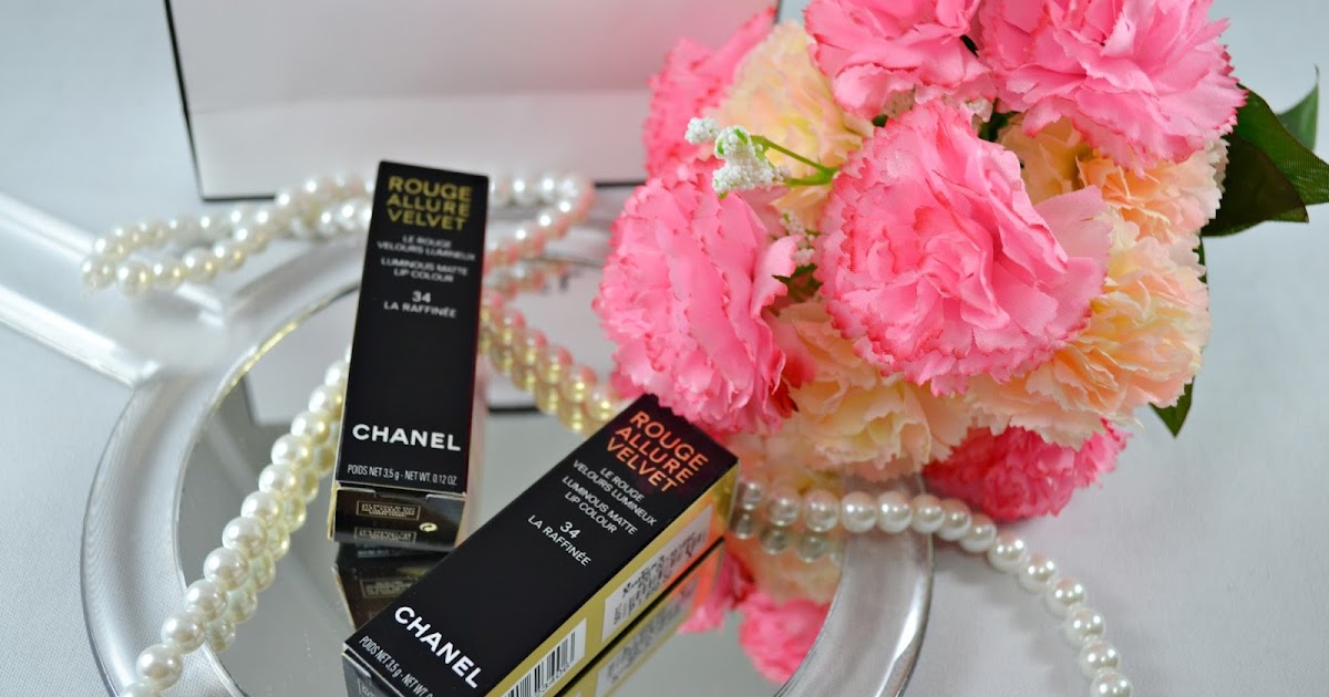 Chanel Rouge Allure Velvet: 34 La Raffinee
