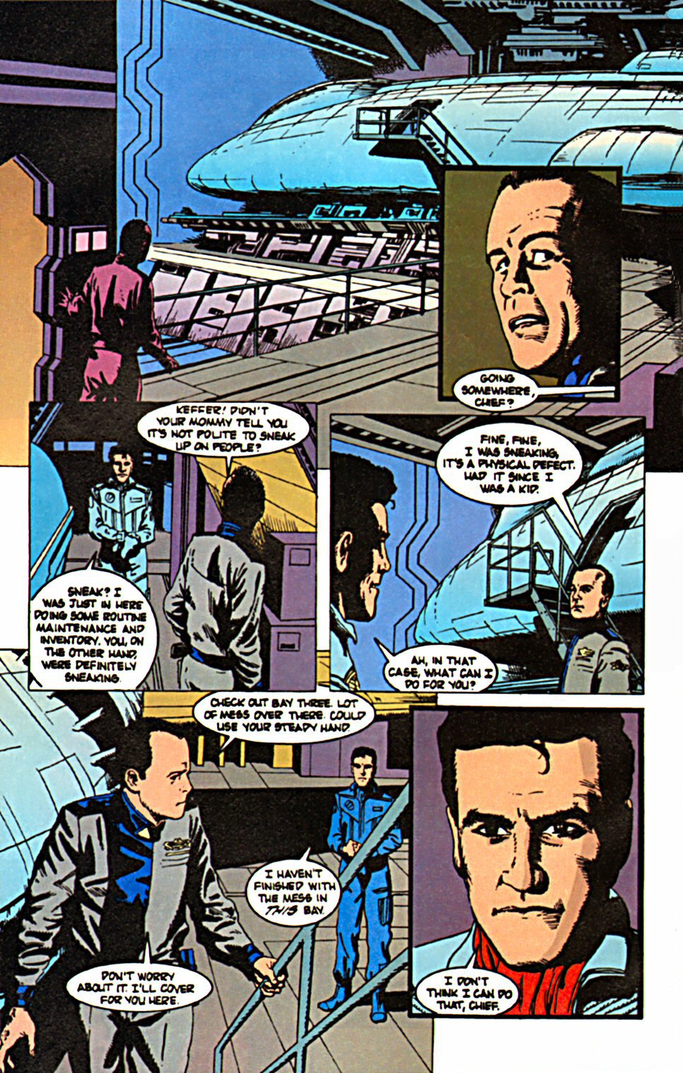 Read online Babylon 5 (1995) comic -  Issue #5 - 13