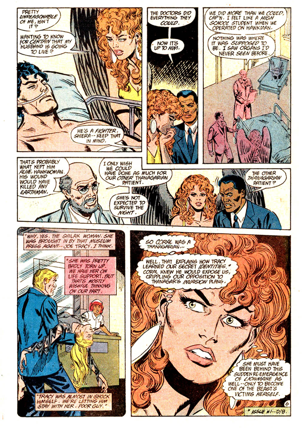 Hawkman (1986) Issue #6 #6 - English 7