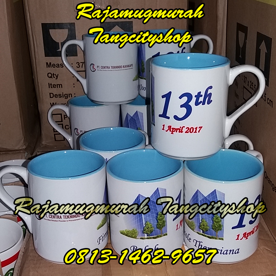 Percetakan Sablon Powerbank / Mug (Gelas) / Kartu Nama / Kaos Distro dll