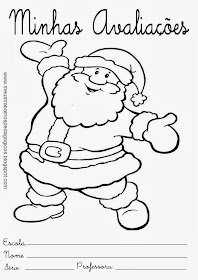 Capas de provas 4° bimestre Natal Capas de provas 4° bimestre Natal