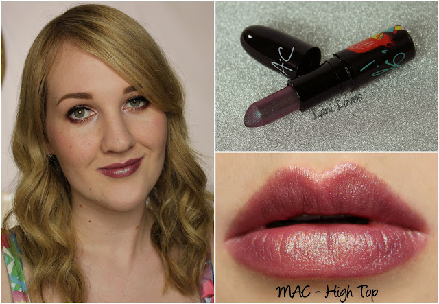 MAC High Top lipstick swatch