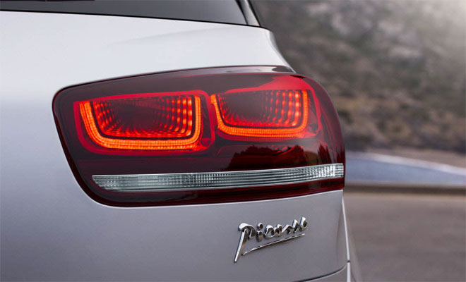 New Citroen C4 Picasso tail lamps