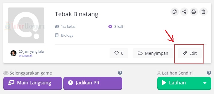 Cara Membuat Quiz Online Quizizz Menggunakan Spreadsheet