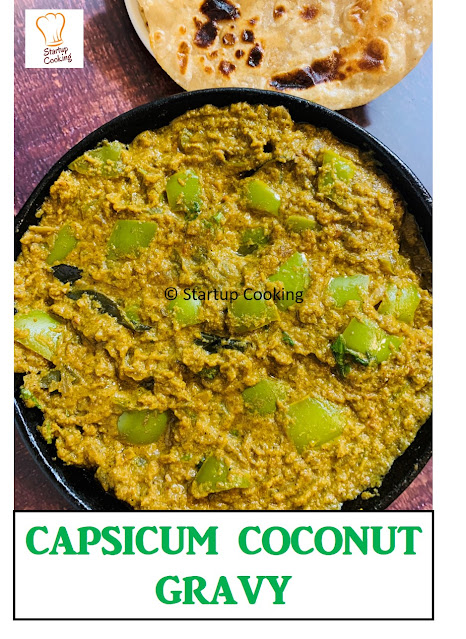 capsicum coconut gravy