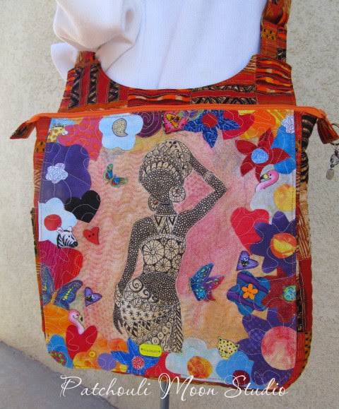 Patchouli Moon Studio~Hyacinth African Woman Bag