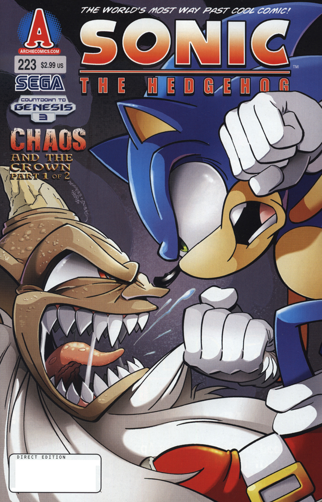 Read online Sonic The Hedgehog comic -  Issue #223 - 1