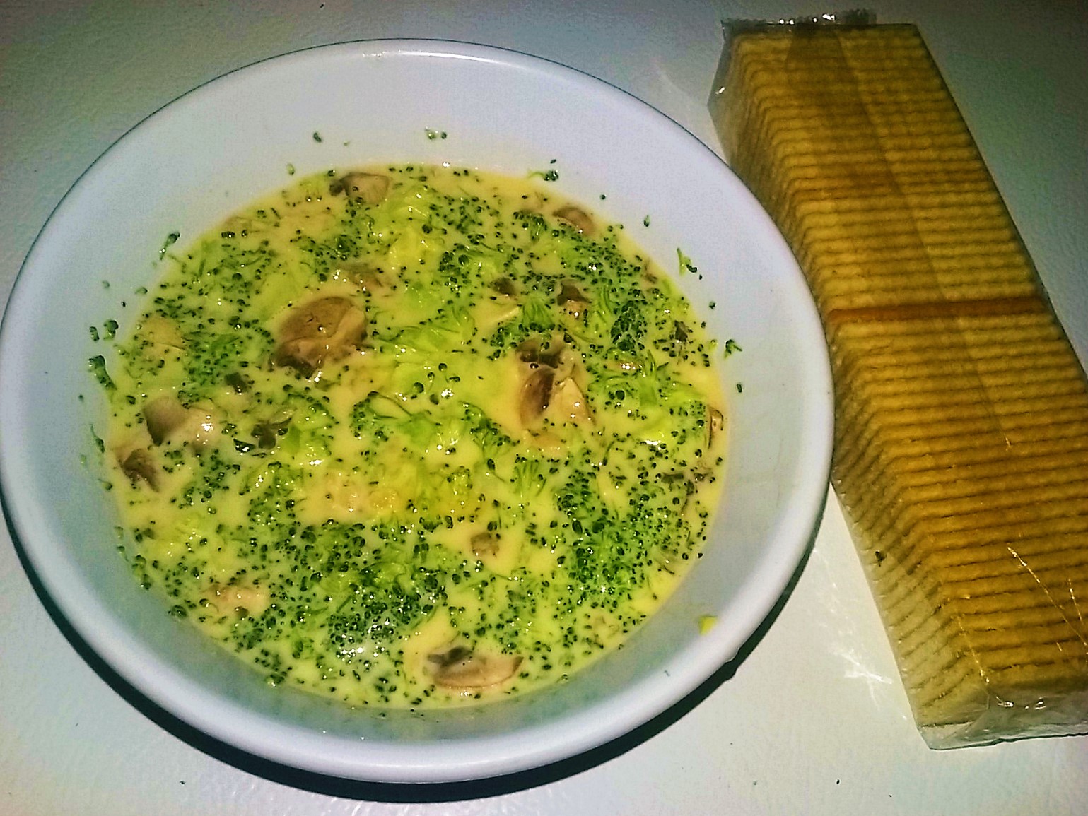 Rusty2rusty's Chatter Cheesy Broccoli Mushroom Soup Recipe