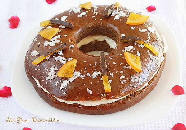  Roscón Capuchino con Crema de Baileys {Dulces Bocados}